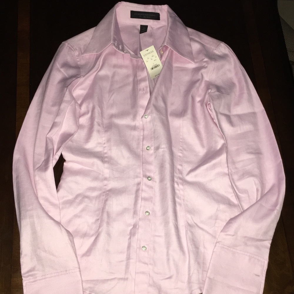 NWT Express Design Studio Two Ply Yarn blouse